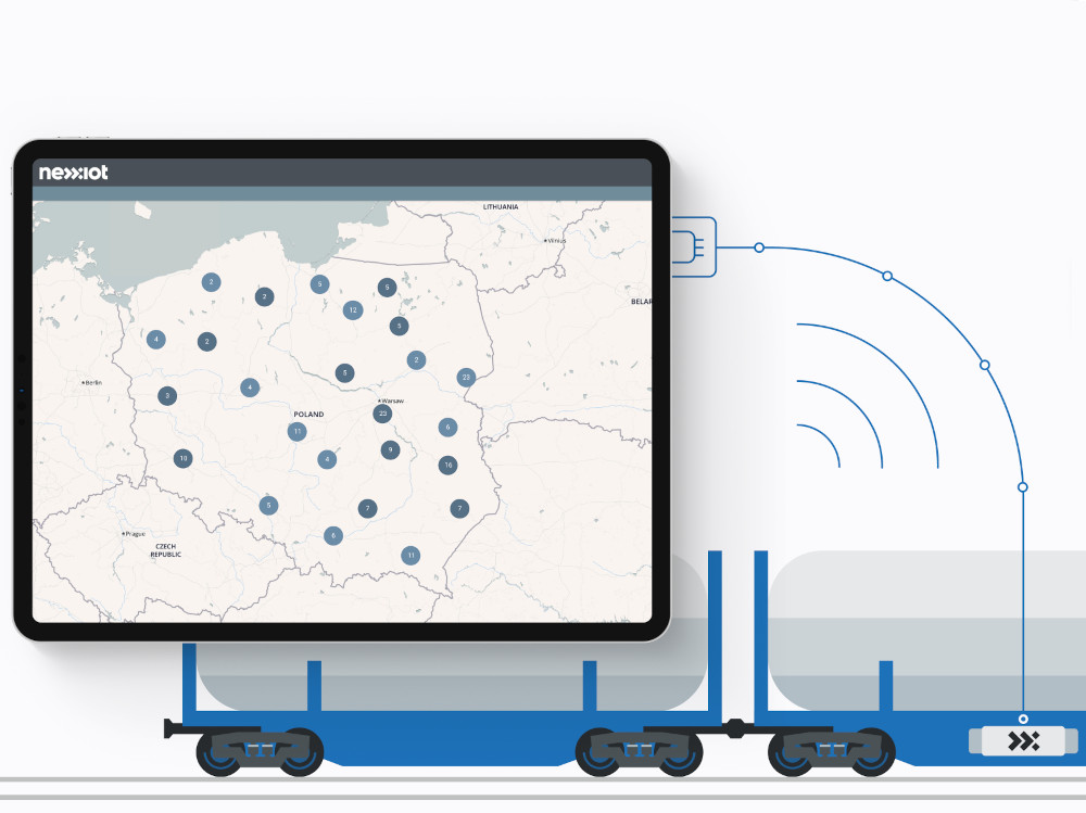 Sensorik überwacht den Güterwagenverkehr