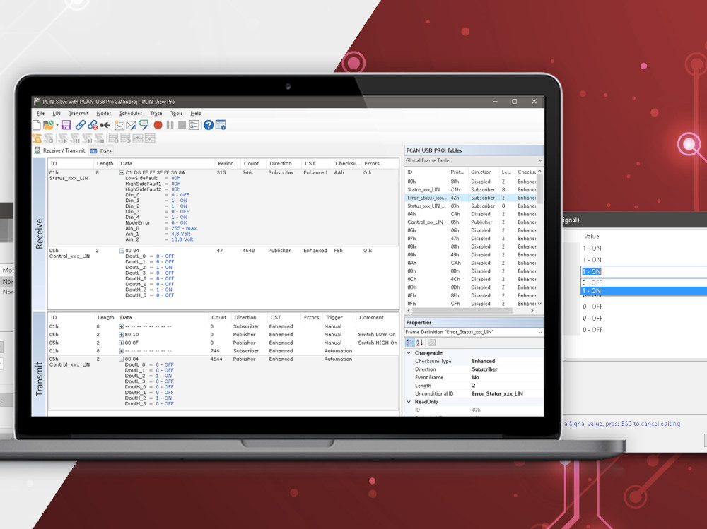 LIN-Monitoring-Software